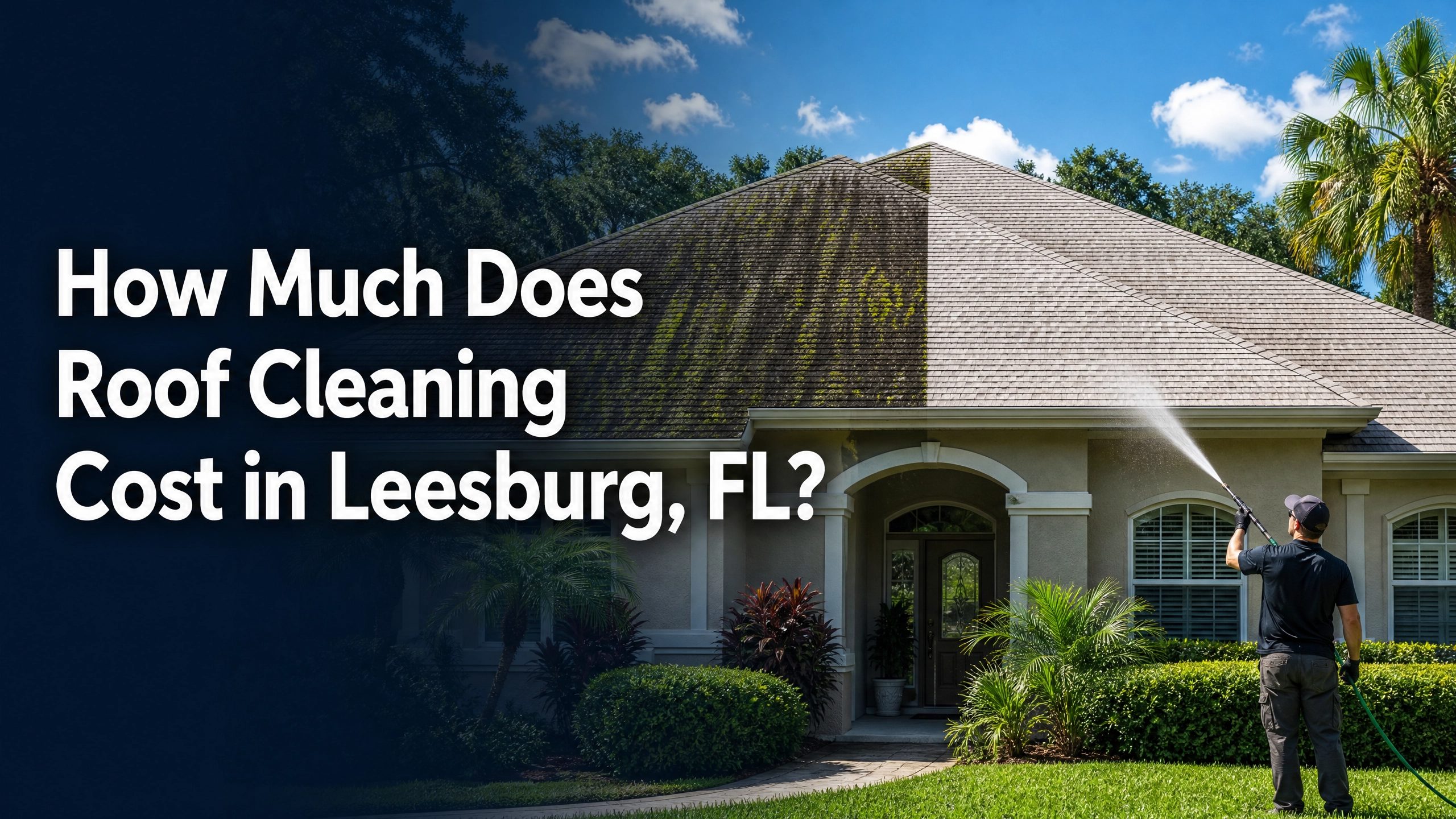 How much does Roof cleaning cost in Leesburg, FL
