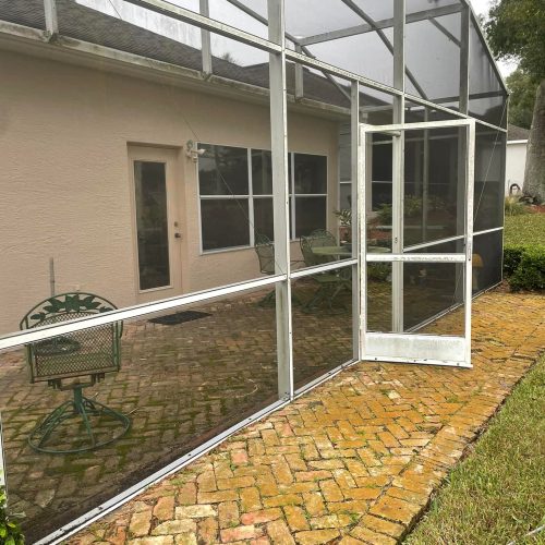 screen enclosure cleaning leesburg fl1